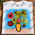 Blooming Creativity Tee – Original Art Unisex T-Shirt