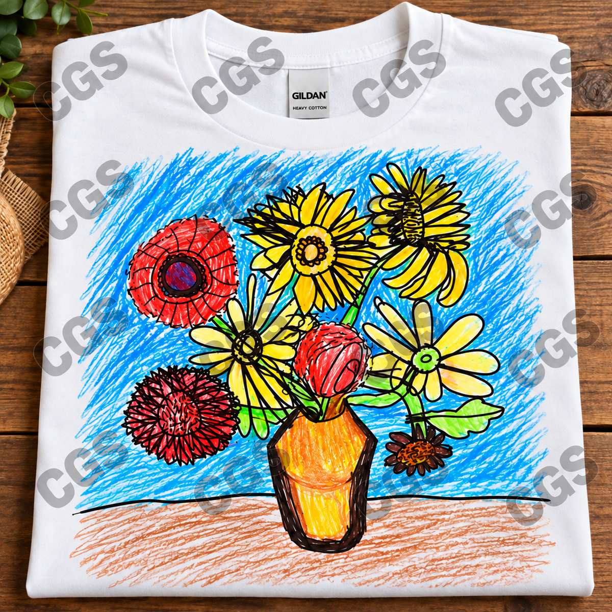 Blooming Creativity Tee – Original Art Unisex T-Shirt