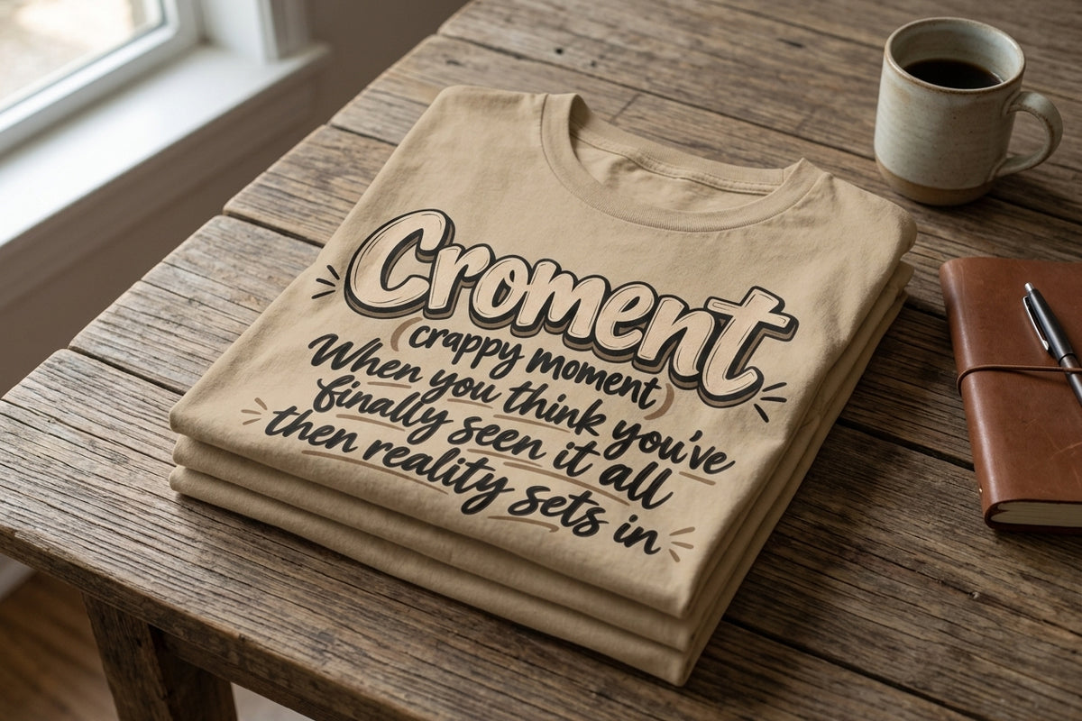 Croment “Crappy Moment” Funny T-Shirt