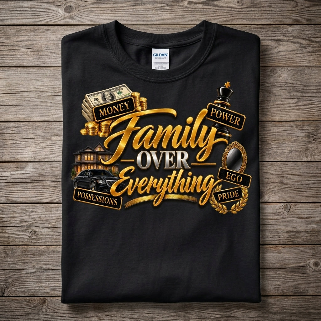 Family Over Everything Tee – Signature Collection