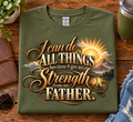 ✨ I Can Do All Things – Faith & Strength Inspirational Graphic Tee